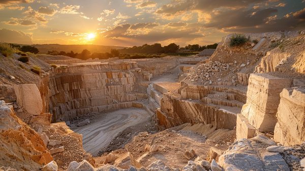Découvrez l'origine du travertin utilisé pour la décoration intérieure