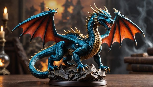 Figurine dragon tempête : l'incontournable des collectionneurs !